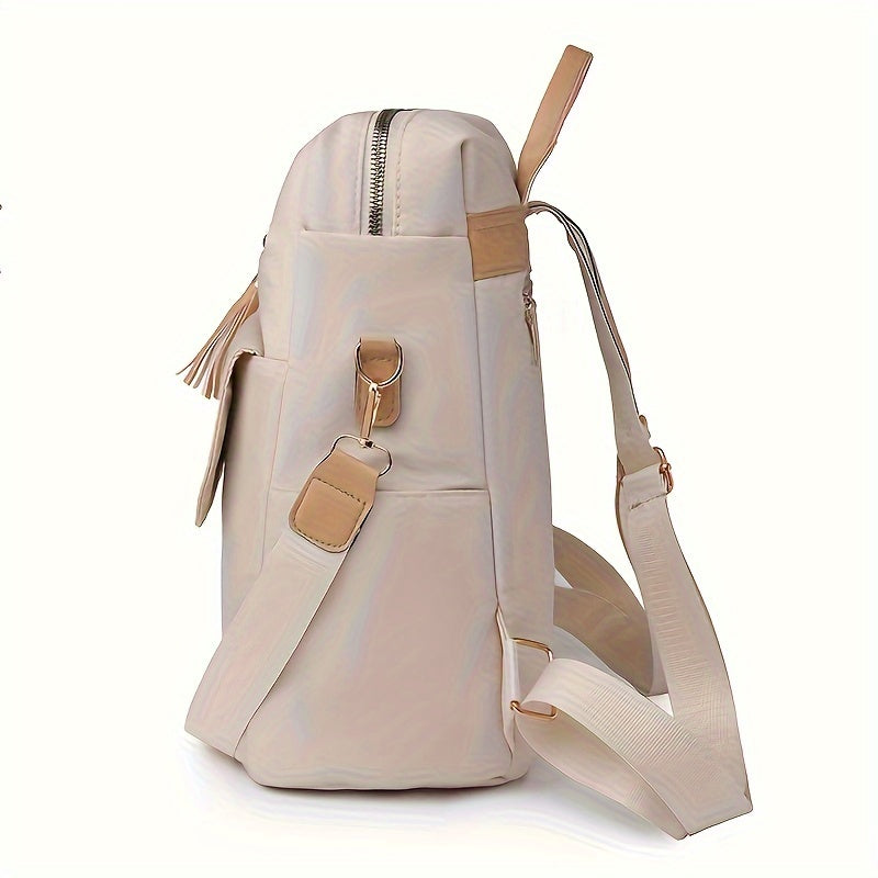 Women's Casual All-Match Backpack - Travel Rucksack With Removable Strap