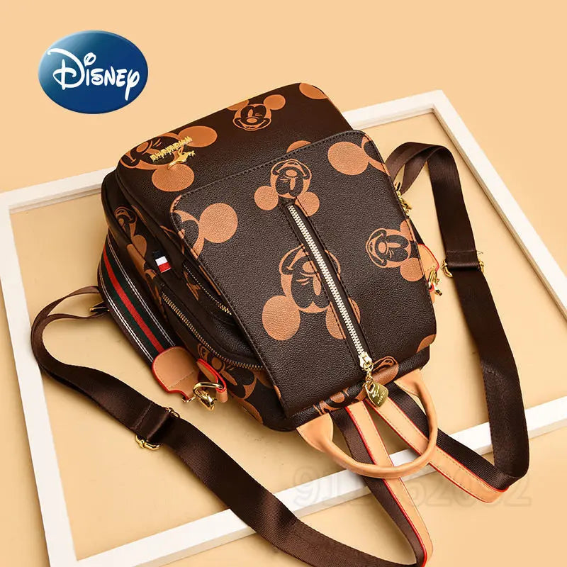 Disney Mickey New Women's Backpack Luxury Brand Women's Backpack Large Capacity Multifunctional Fashion Travel Backpack