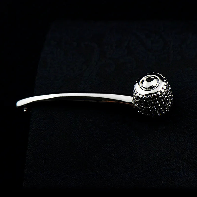 EASY.H New High Quality Laser Engraving Tie Clip Black Men's Business Tie Pin Free Delivery Rudder Feathers