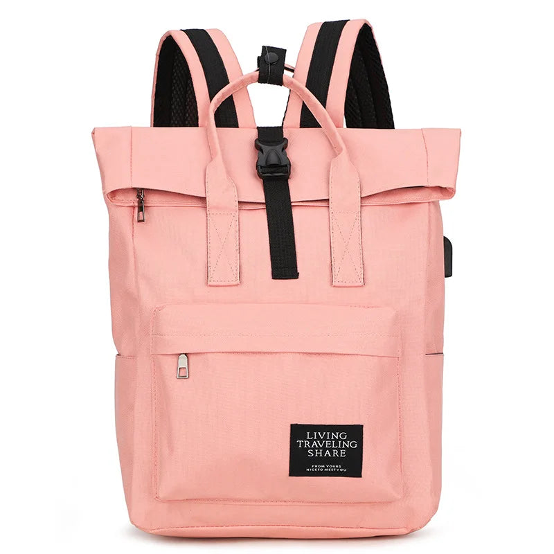 Casual  Multi-color Women Backpack for School Bags Teenage Girls Backpacks Women Large Capacity Oxford Ladies Laptop Backpack