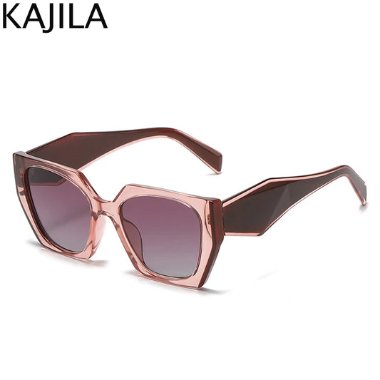 Fashion Cat Eye Sunglasses Women 2024 Luxury Brand Design Vintage Square Punk Sun Glasses For Ladies Shades Retro Eyewear UV400