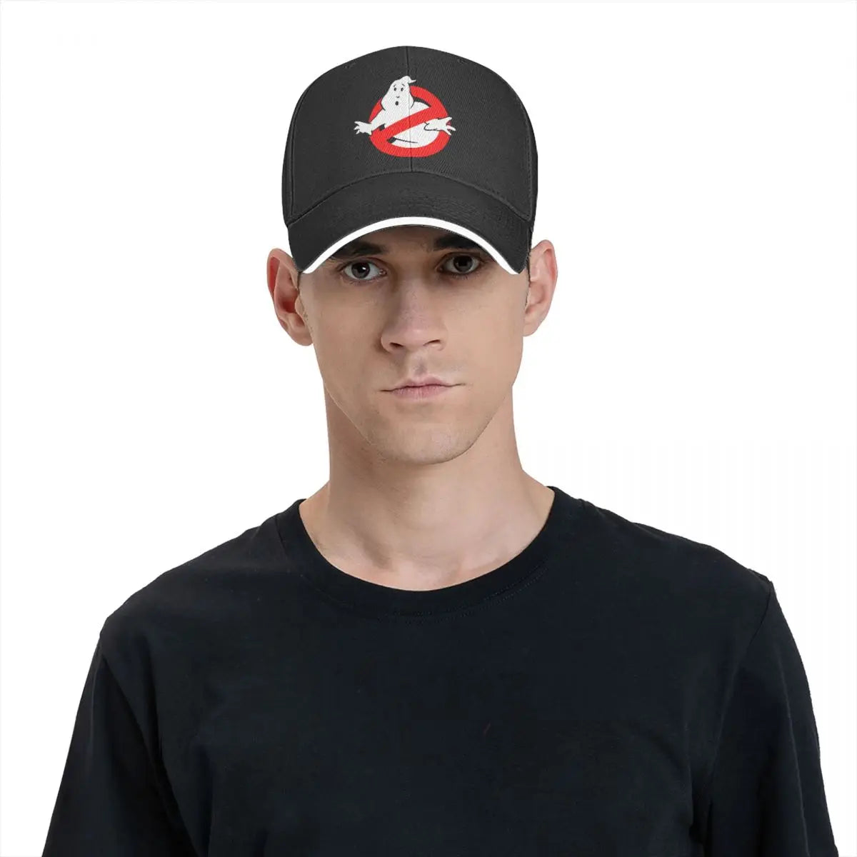 Men Women Ghostbuster Caps Hip-Hop Baseball Caps Snapback Caps Hats Trucker Worker Cap Adjustable Dad Hat Summer