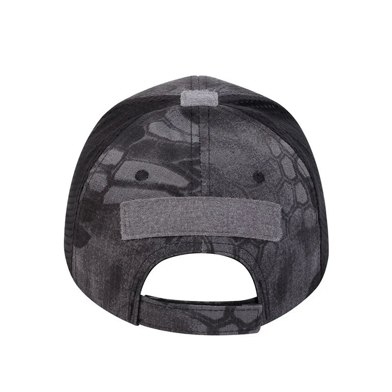 Camouflage Military Baseball Cap Tactical Army Sport Adjustable Snapback Hat Summer Outdoor Sport Hunting Dad Hats for Men Women