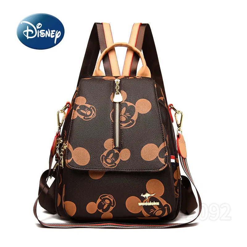 Disney Mickey New Women's Backpack Luxury Brand Women's Backpack Large Capacity Multifunctional Fashion Travel Backpack