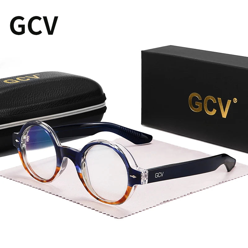 GCV Brand Fashion Avant-garde Acetate Appearance Patent Design Women's GM Cat eye sunglasses polarized light, and UV protection